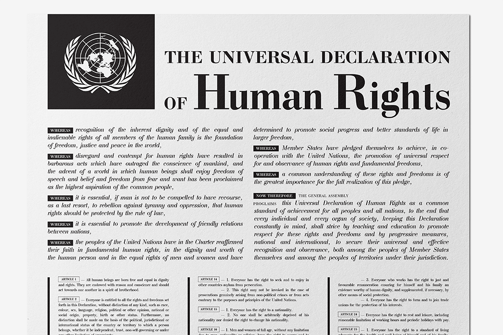 Universal Declaration of Human Rights / Poster